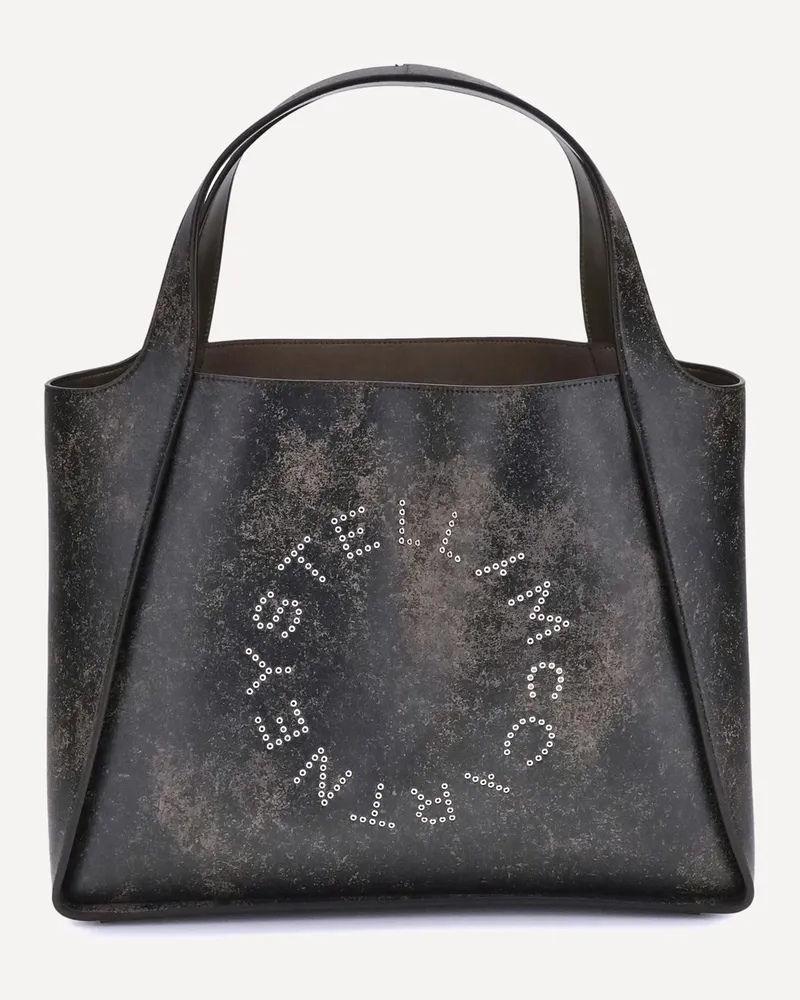 Stella McCartney Aged effect Tote Bag Female Brown