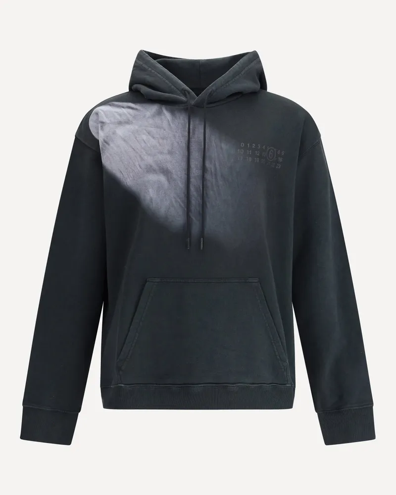 Maison Margiela Cotton Sweatshirt Male Black