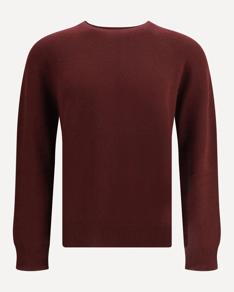Jil Sander Seamless Sweater Male Bordeaux