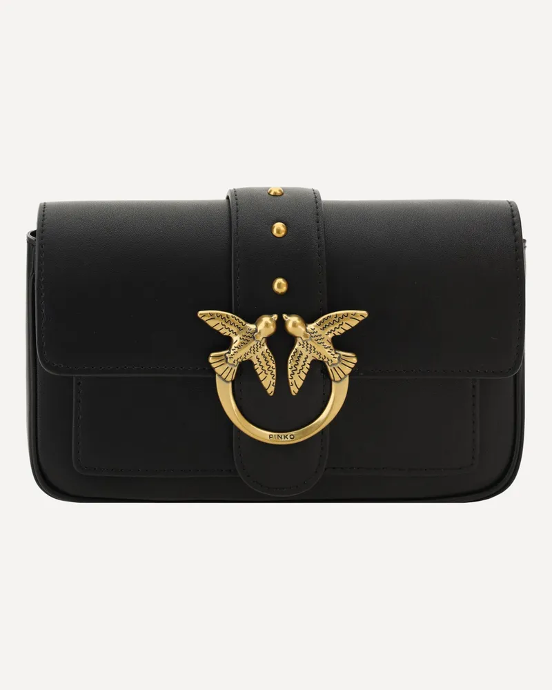 Pinko Love One Shoulder Bag Female Black