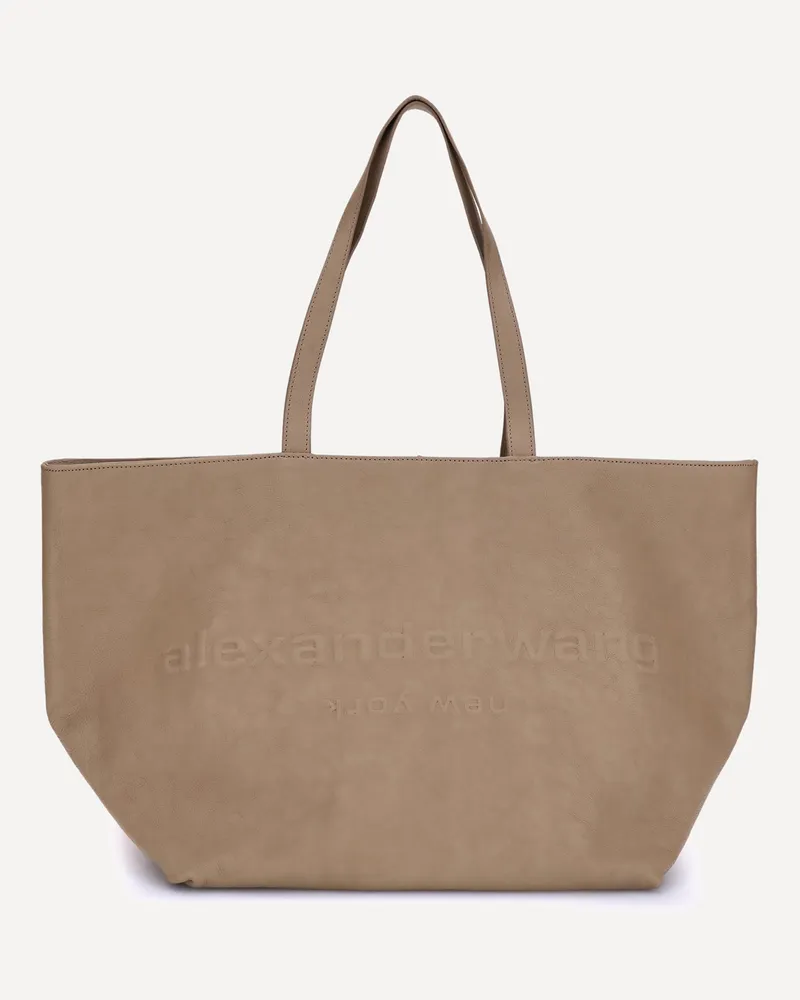 Alexander Wang Punch Tote Bag Female Beige