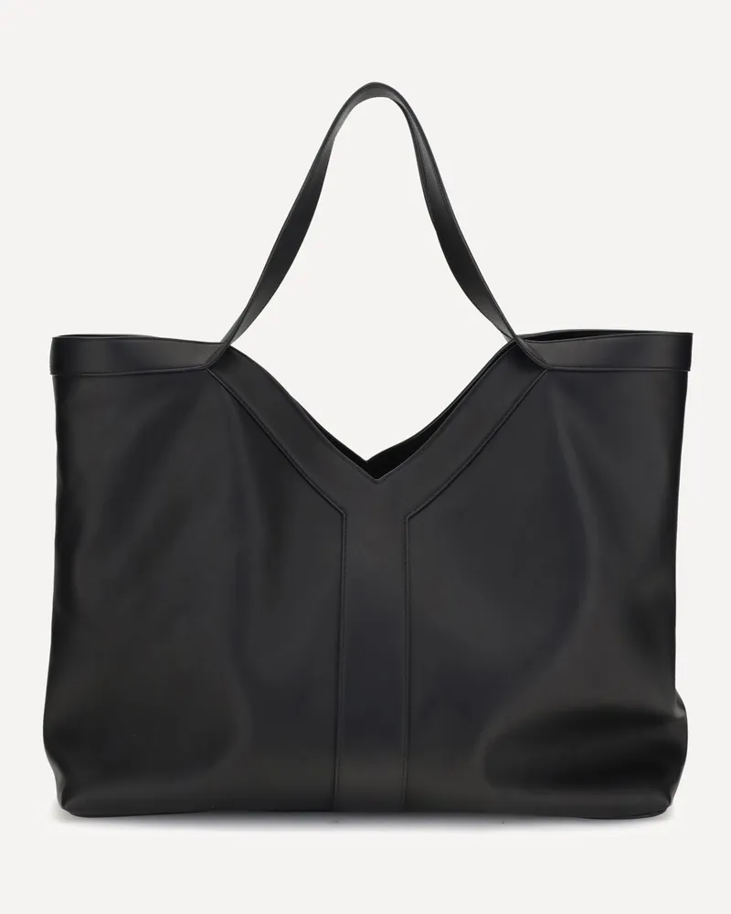 Saint Laurent Large Y Tote Bag Male Black