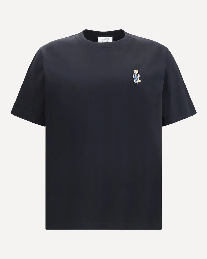 Kitsuné Standing Fox T-Shirt Male Black