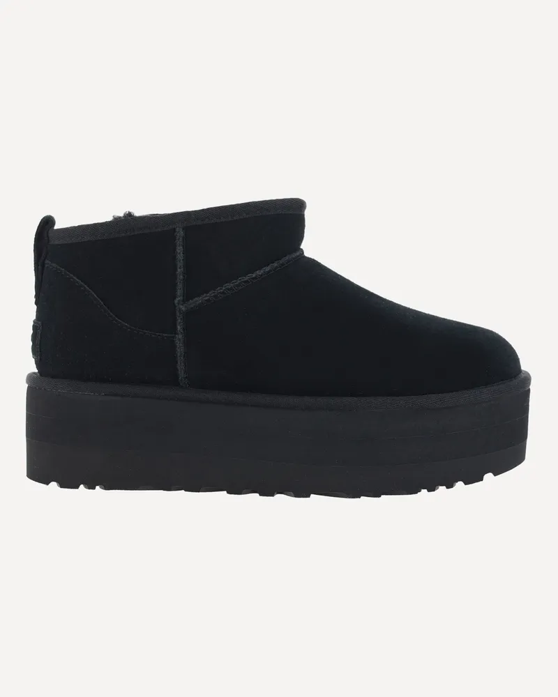 UGG Classic Ultra Mini Platform Boots Female Black