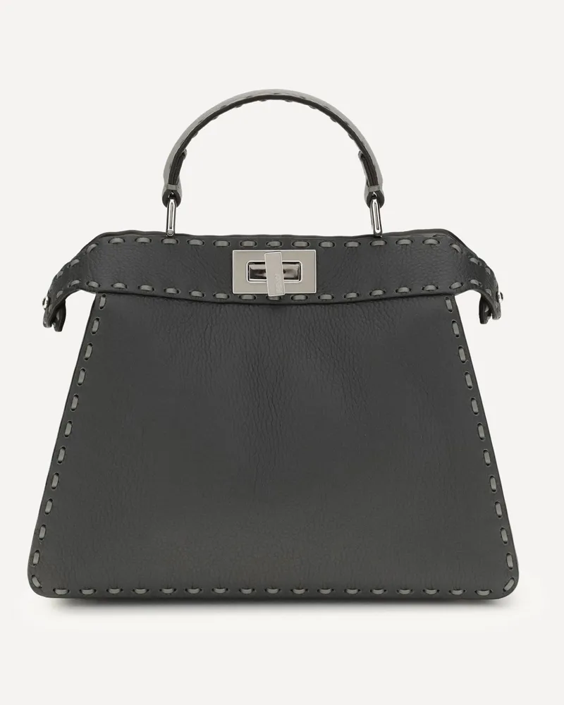 Fendi Peekaboo ISeeU small Handbag Female Grey
