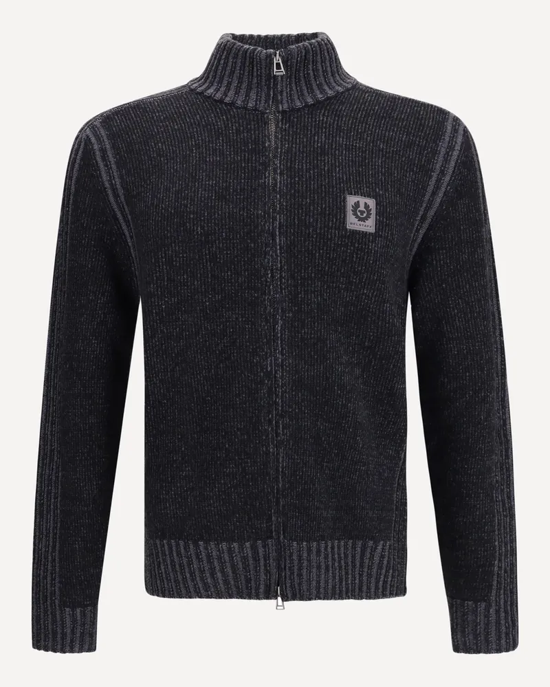 Belstaff The Seasonal Watch full-zip sweater Male Grey