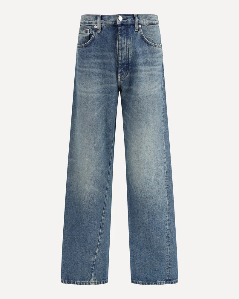 Sunflower Wide Twist Jeans Male Blue