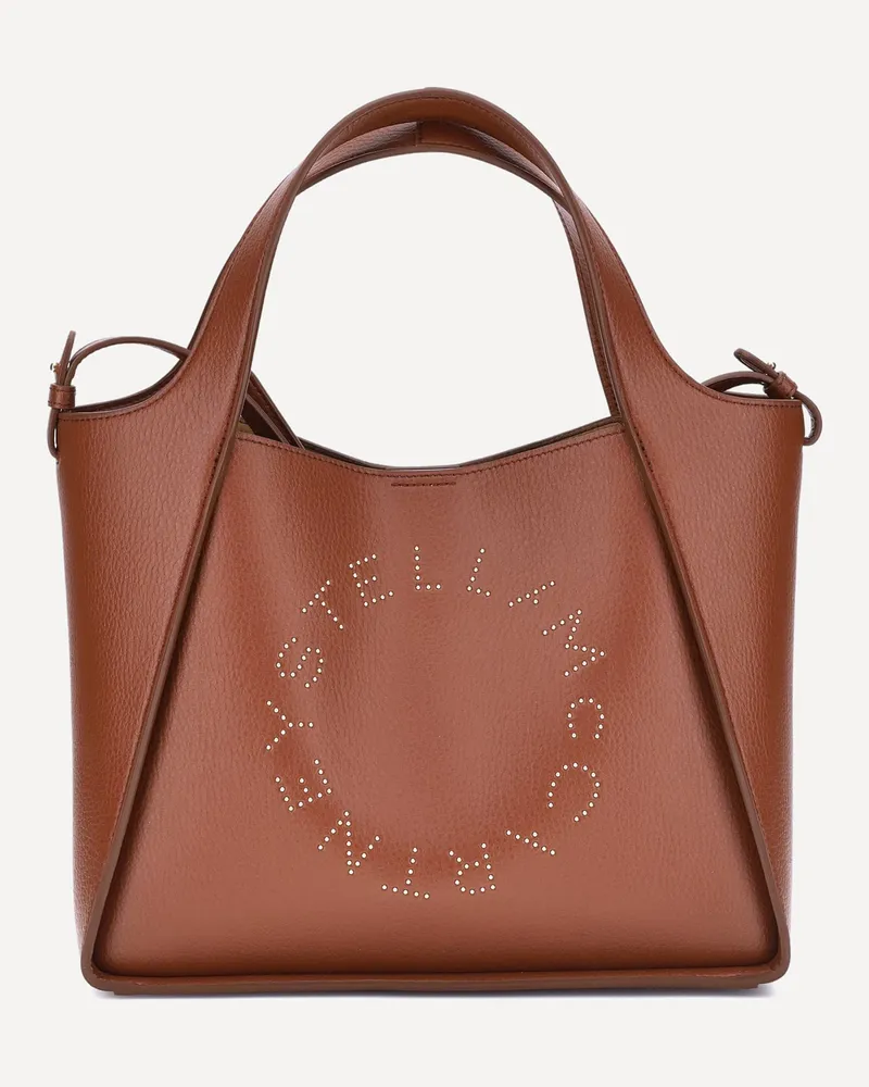 Stella McCartney Faux leather Tote Bag Female Brown