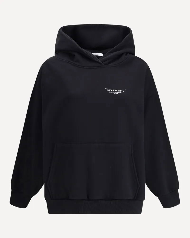 Givenchy Black Hoodie in cotton Female Black