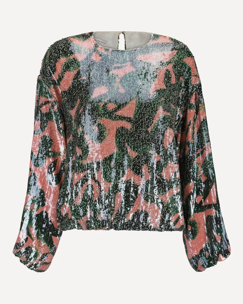 Dries van Noten Sequins Top Female Multicolour