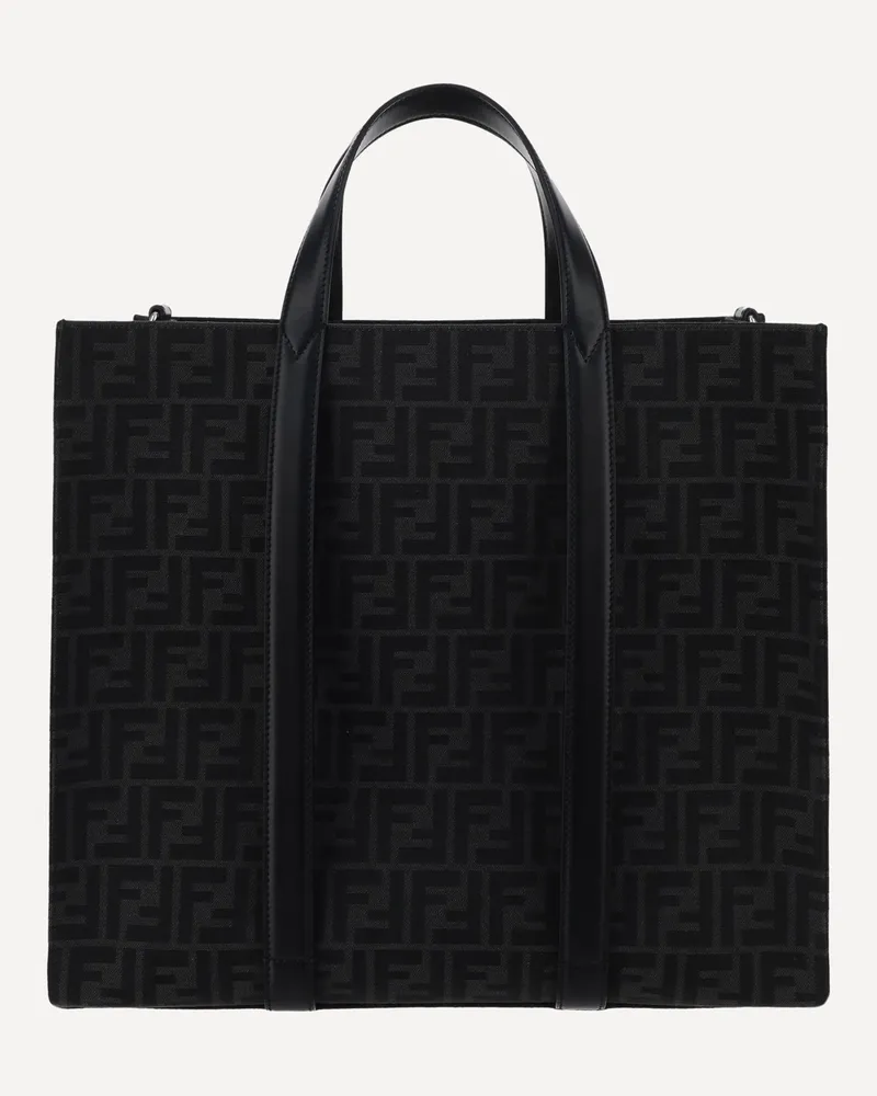 Fendi Tote Handbag Male Black