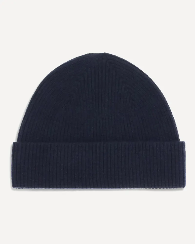 Ermenegildo Zegna Oasi cashmere beanie Hat Male Black