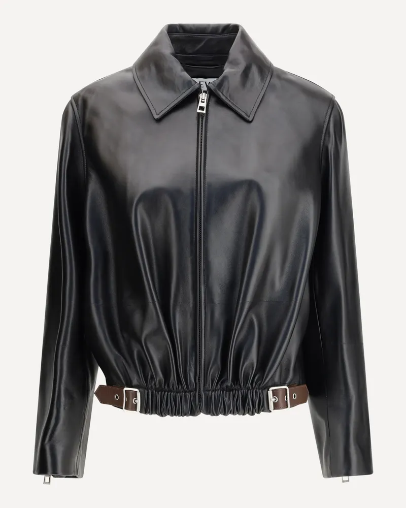 Loewe Lightweight lambskin plongé Jacket Female Black