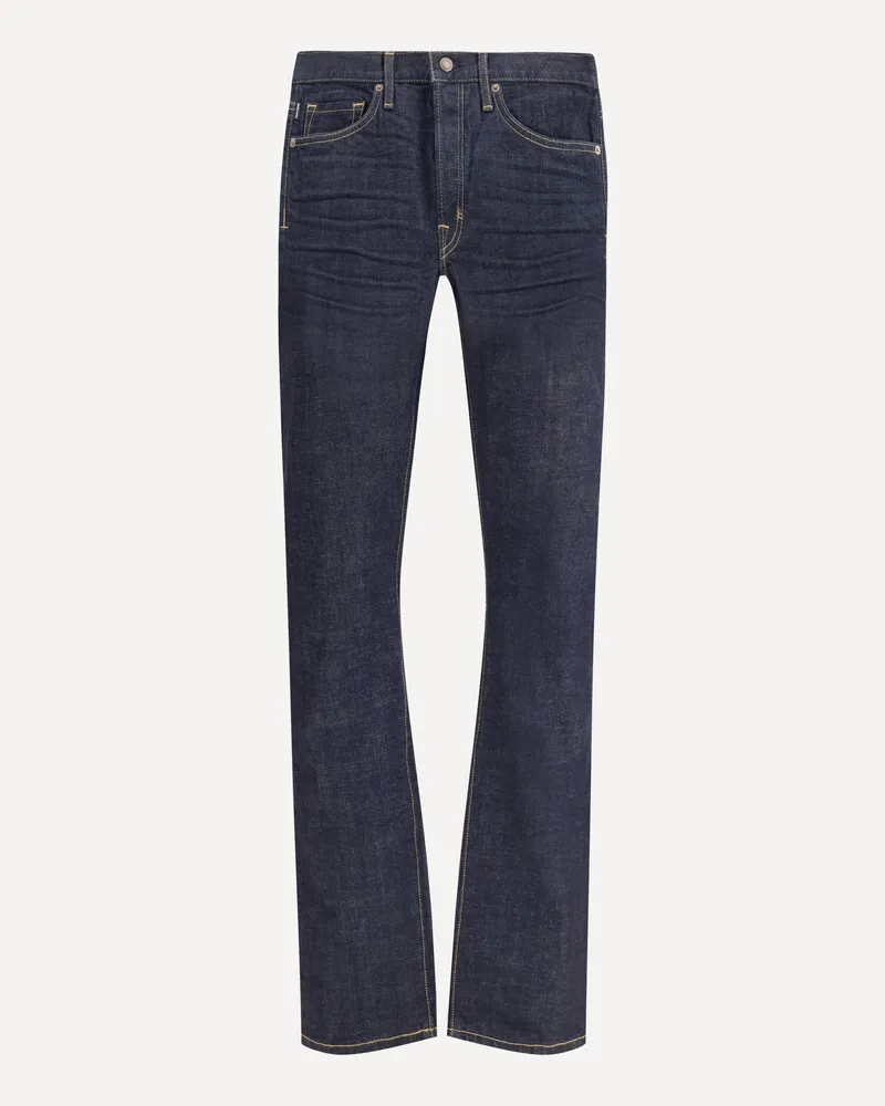 Tom Ford Straight Jeans Male Blue