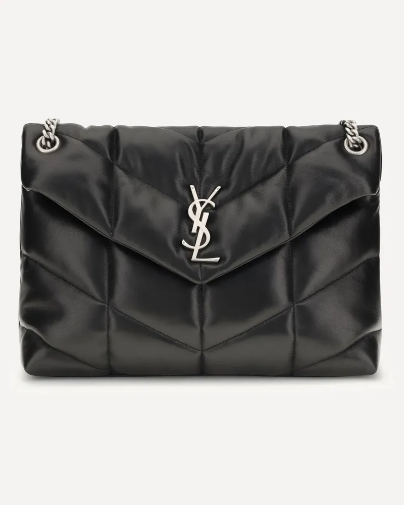Saint Laurent Lou Lou medium Shoulder Bag Female Black