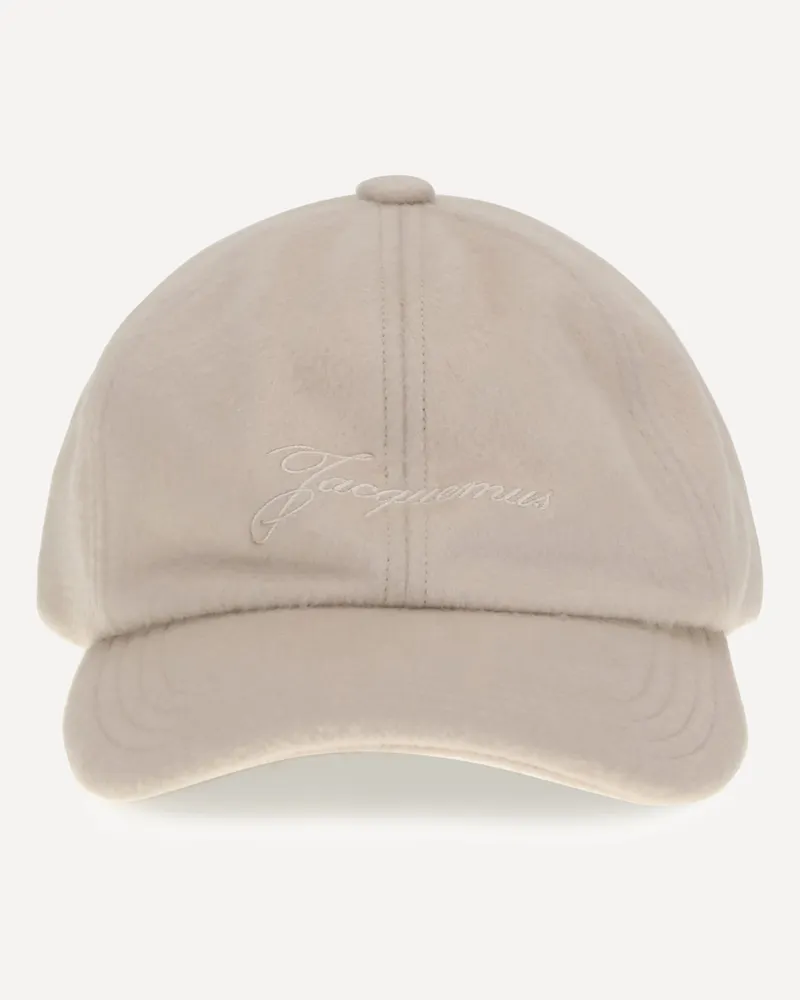 Jacquemus Cachemiro Baseball Cap Male Beige