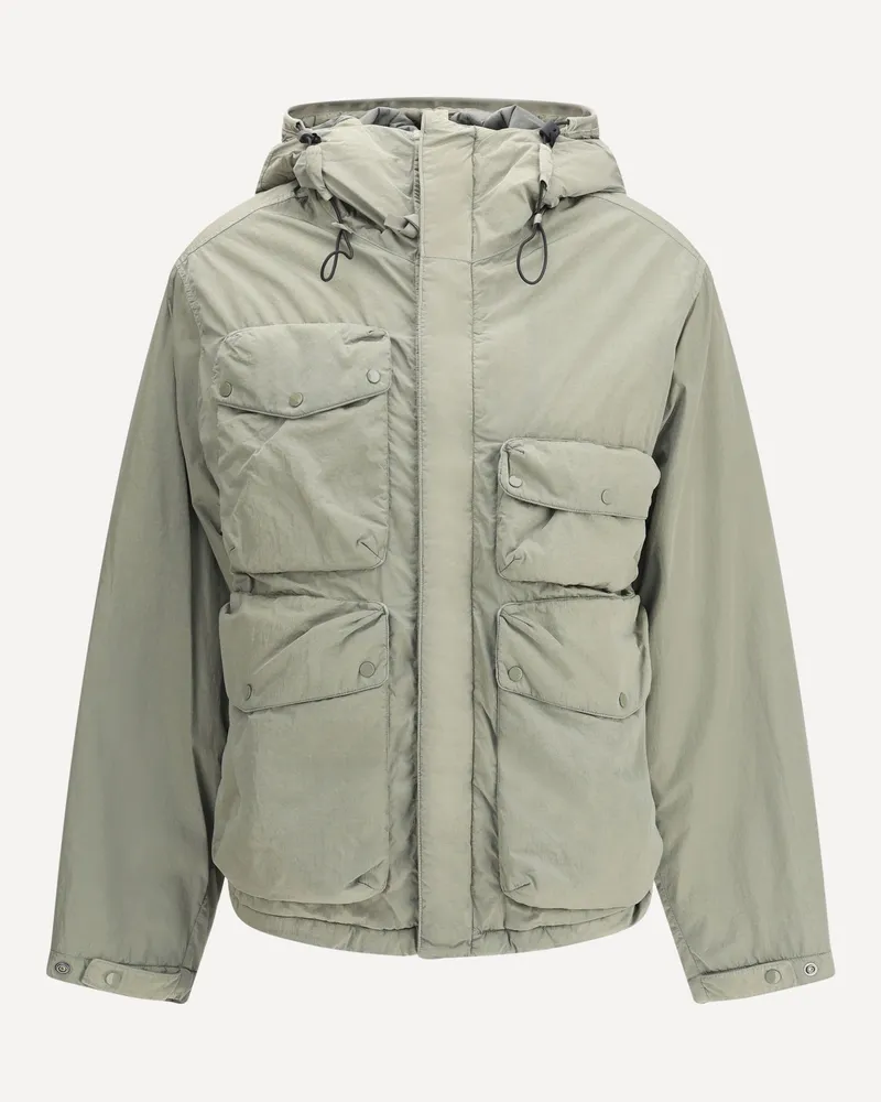 C.P. Company C. P. COMPANY Hooded Nylon Jacket Female Green