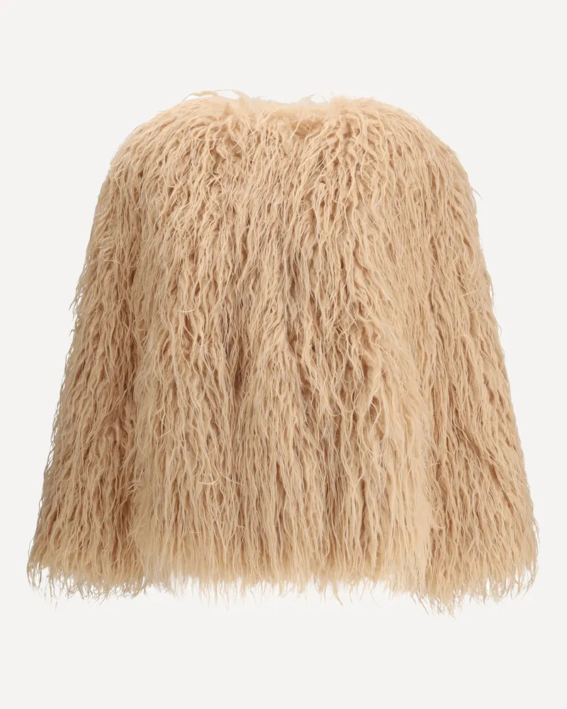 forte_forte FORTE_FORTE Eco mongolia fur Jacket Female Pink