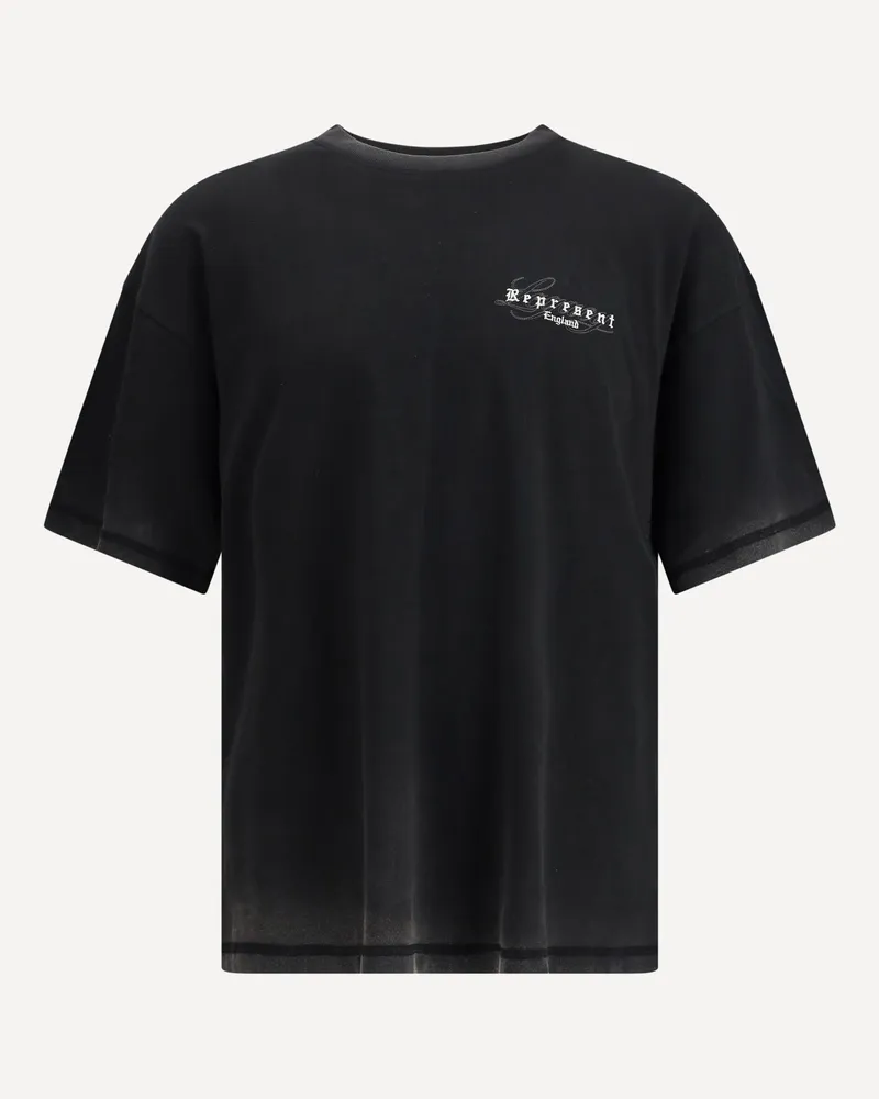 REPRESENT Legacy Overprint T-shirt Male Black