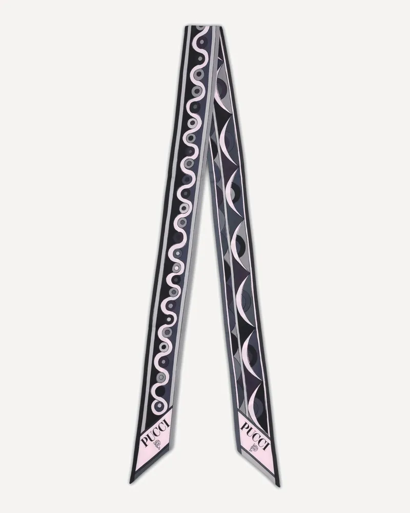 Emilio Pucci Printed silk Scarf Female Multicolour