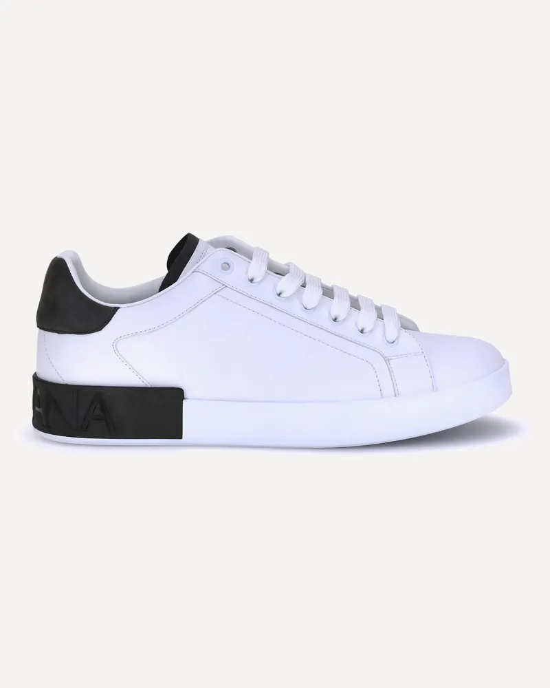 Dolce & Gabbana Logo Sneakers Male White