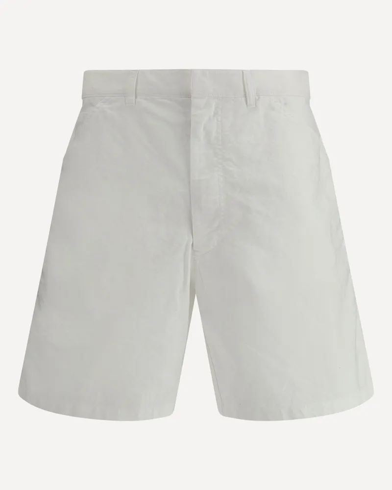 Prada Cotton Pants Male White