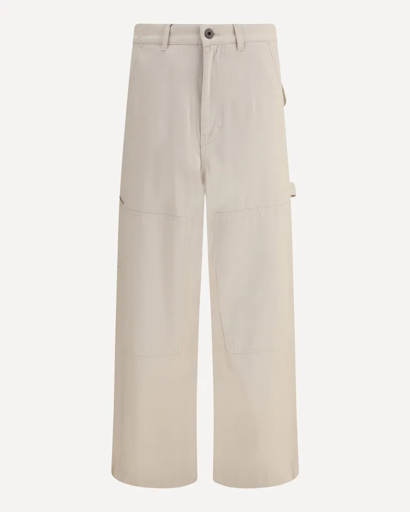 Max Mara Caronte cargo Pants Female Cream