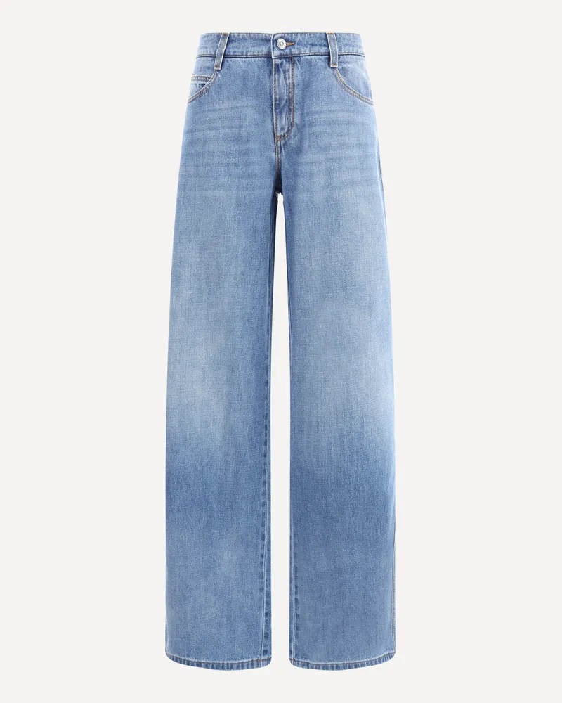 Ermanno Scervino Wide leg Jeans Female Blue