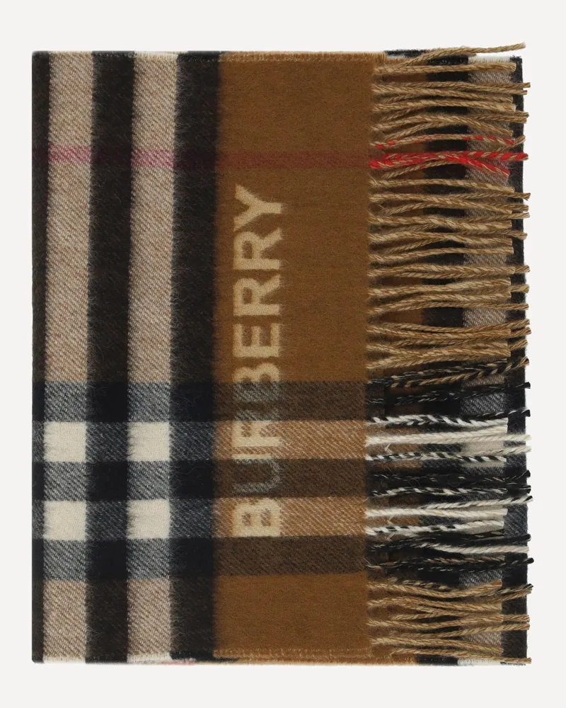 Burberry Archivio Check Scarf Female Brown