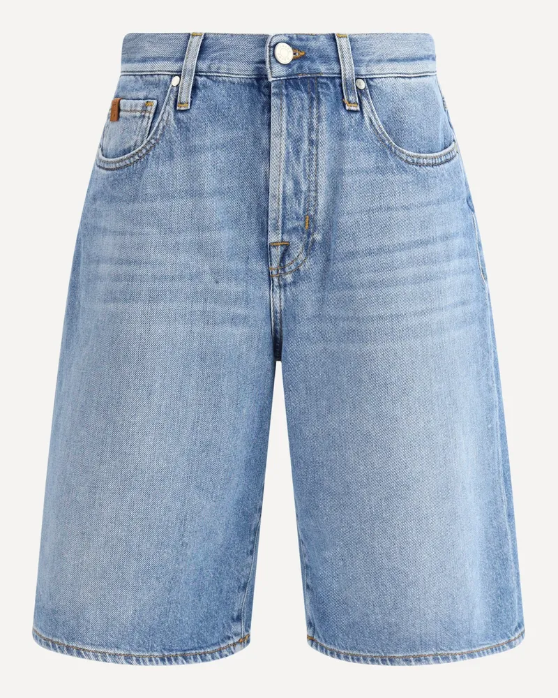 Jacob Cohën Denim Shorts Female Blue