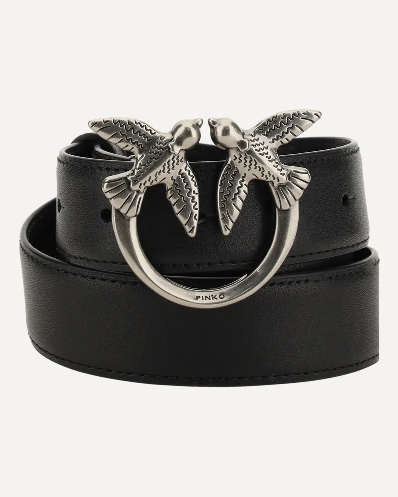 Pinko Love Berry Belt Female Black