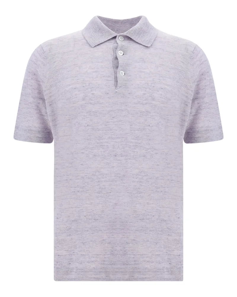 Brunello Cucinelli Polo Shirt Lilla