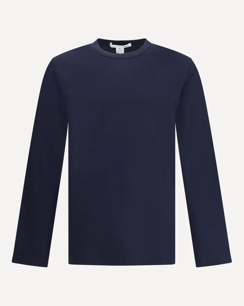Comme des Garçons Long-sleeved T-Shirt Male Blue