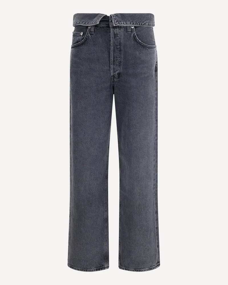 AGOLDE Echo Taper Jeans Female Black