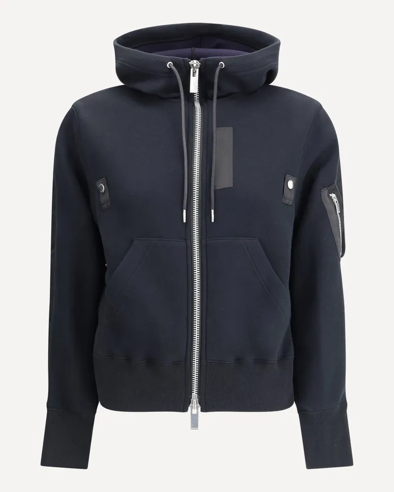 Sacai Bomber Jacket Female Black