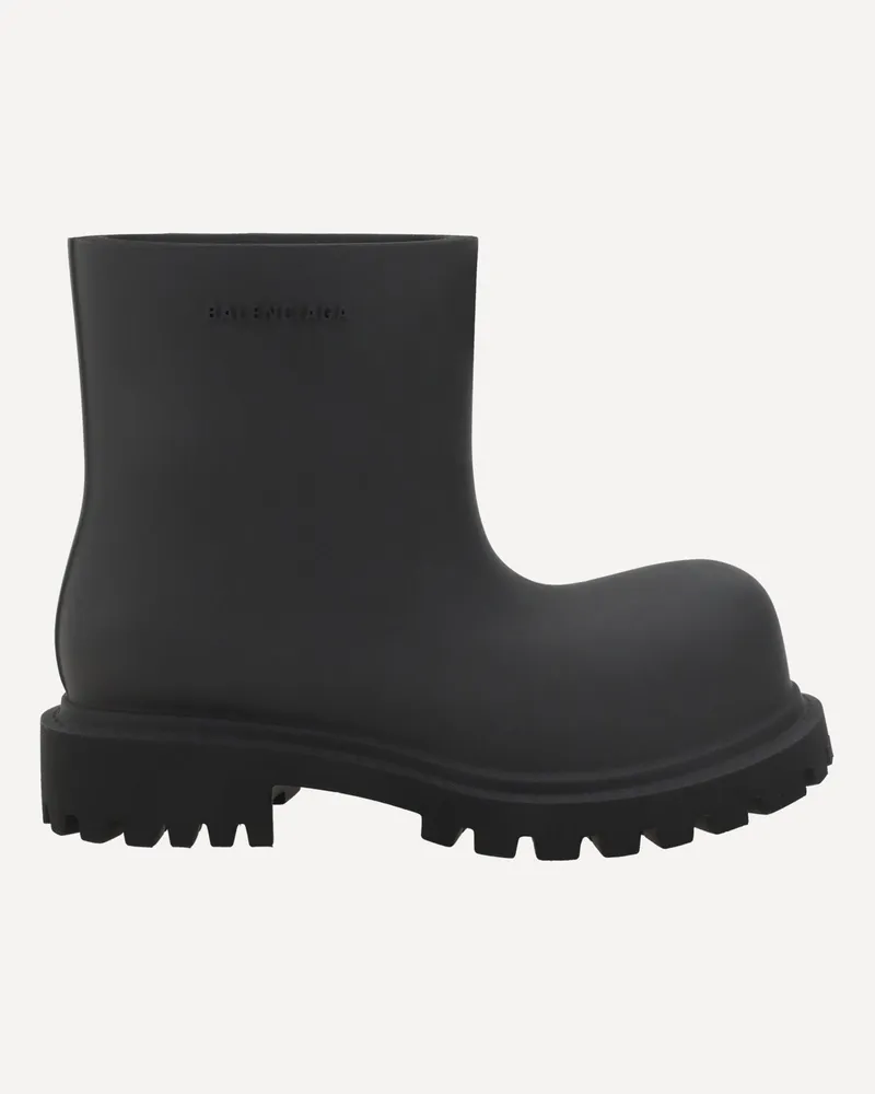 Balenciaga Steroid Ankle Boots Female Black