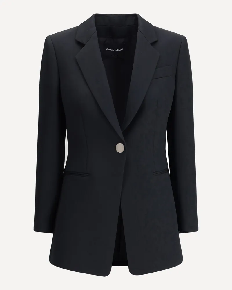Giorgio Armani Single-breasted Blazer Female Black