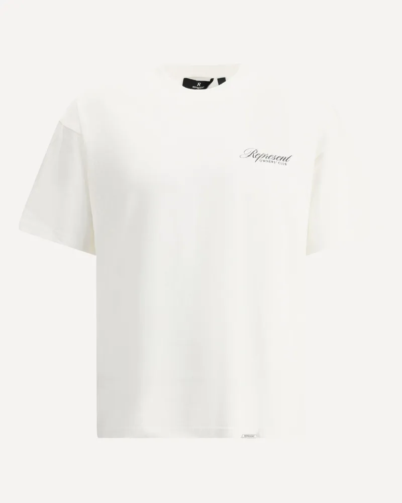 REPRESENT Cotton T-Shirt Male White