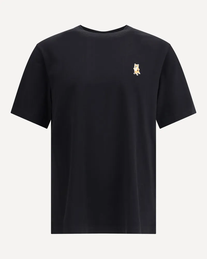 Kitsuné Standing Fox T-Shirt Male Black