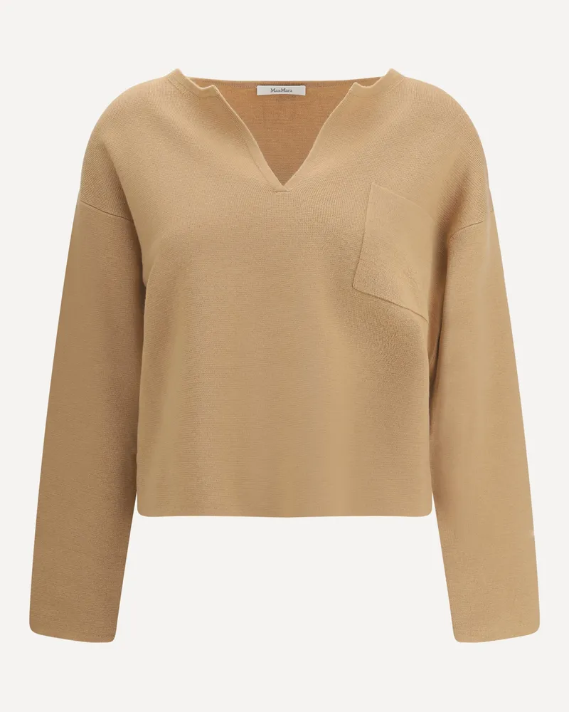 Max Mara Zibello Top Female Beige