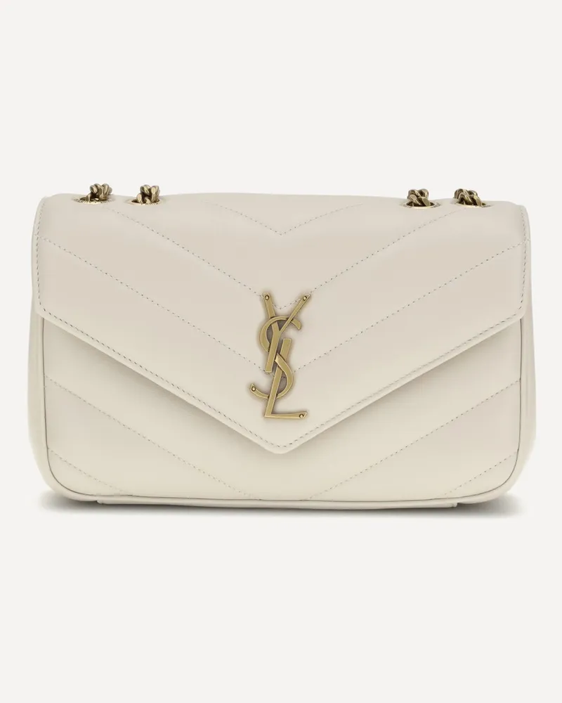 Saint Laurent New LouLou Shoulder Bag Female Cream