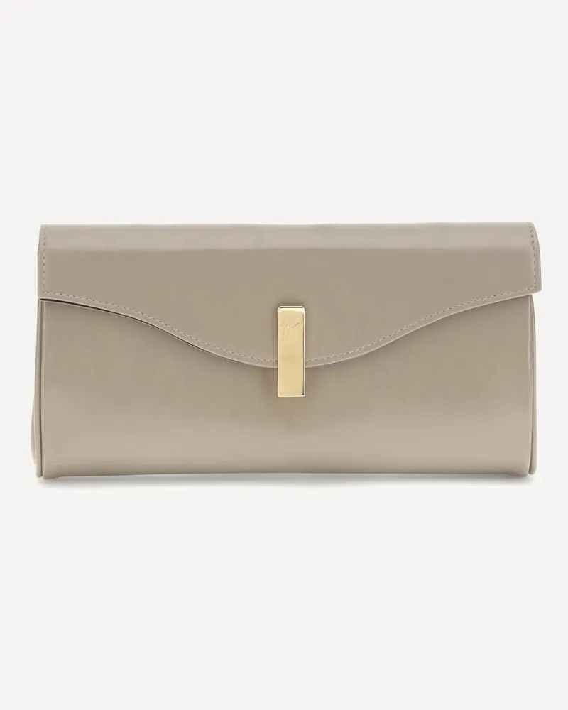 Giuseppe Zanotti Flutie Clutch Bag Female Beige