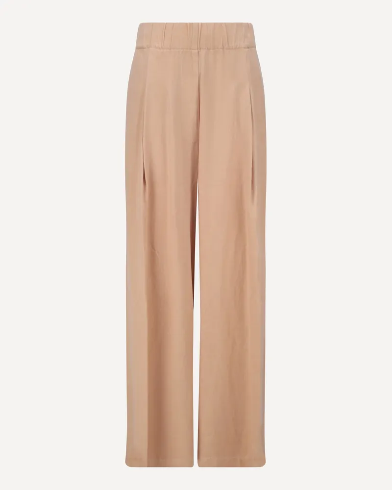 Dries van Noten Cupro and cotton Pila Pants Female Pink