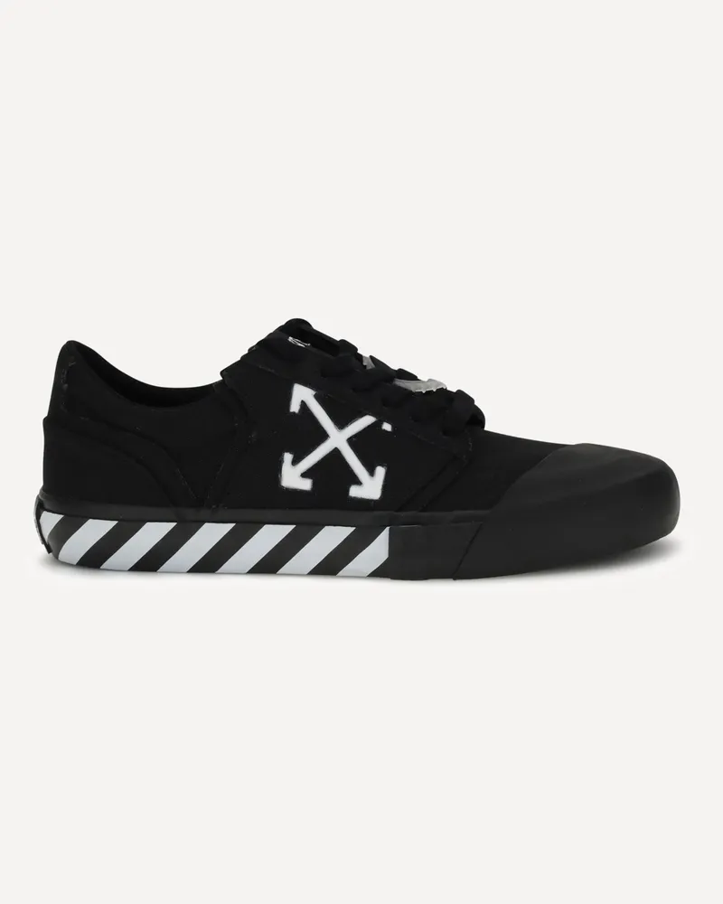 OFF-WHITE Low Vulc Undercut Sneakers Male Black