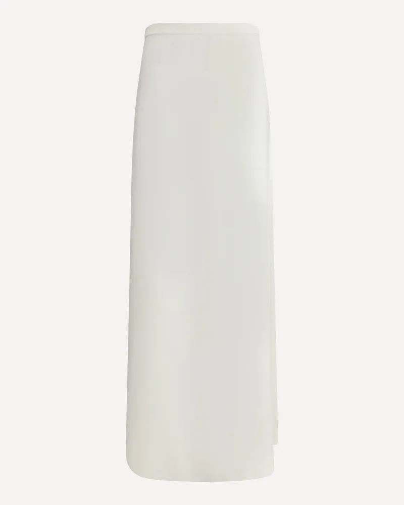 Max Mara Vernice long Skirt Female White