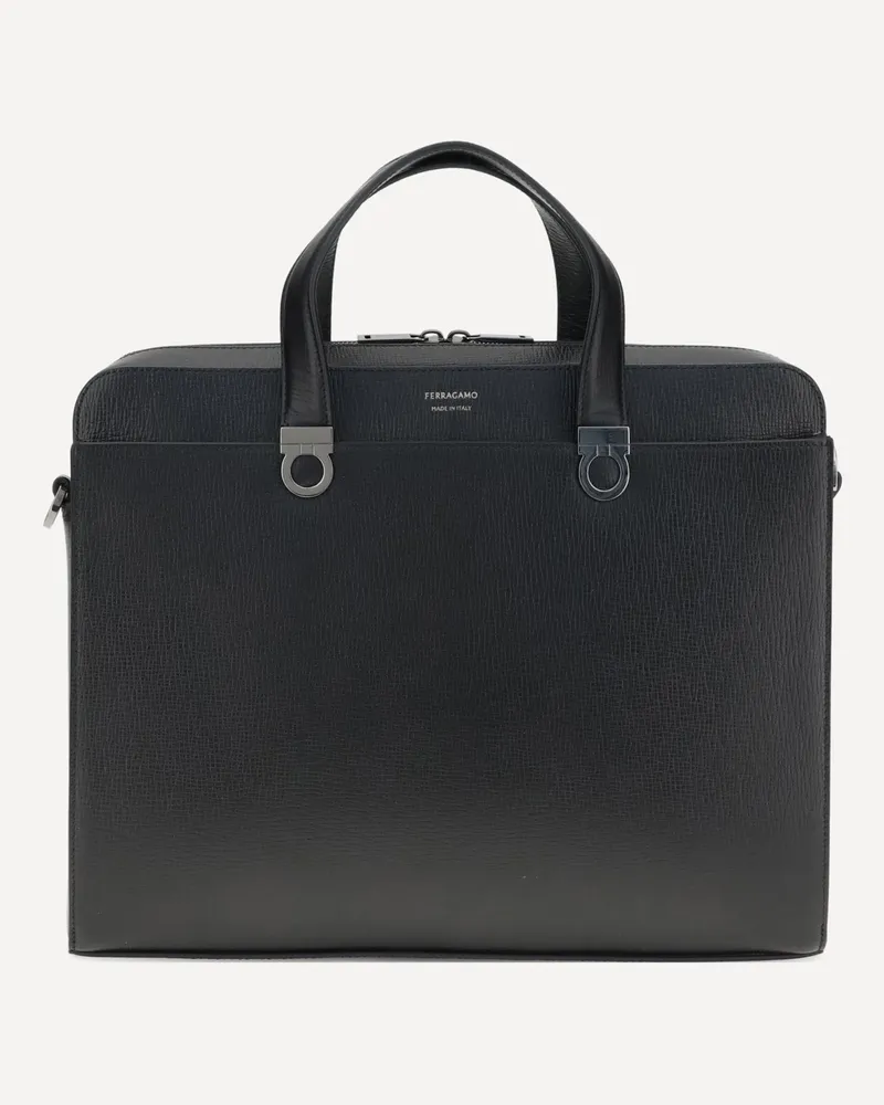 Ferragamo Gancini business Handbag Male Black