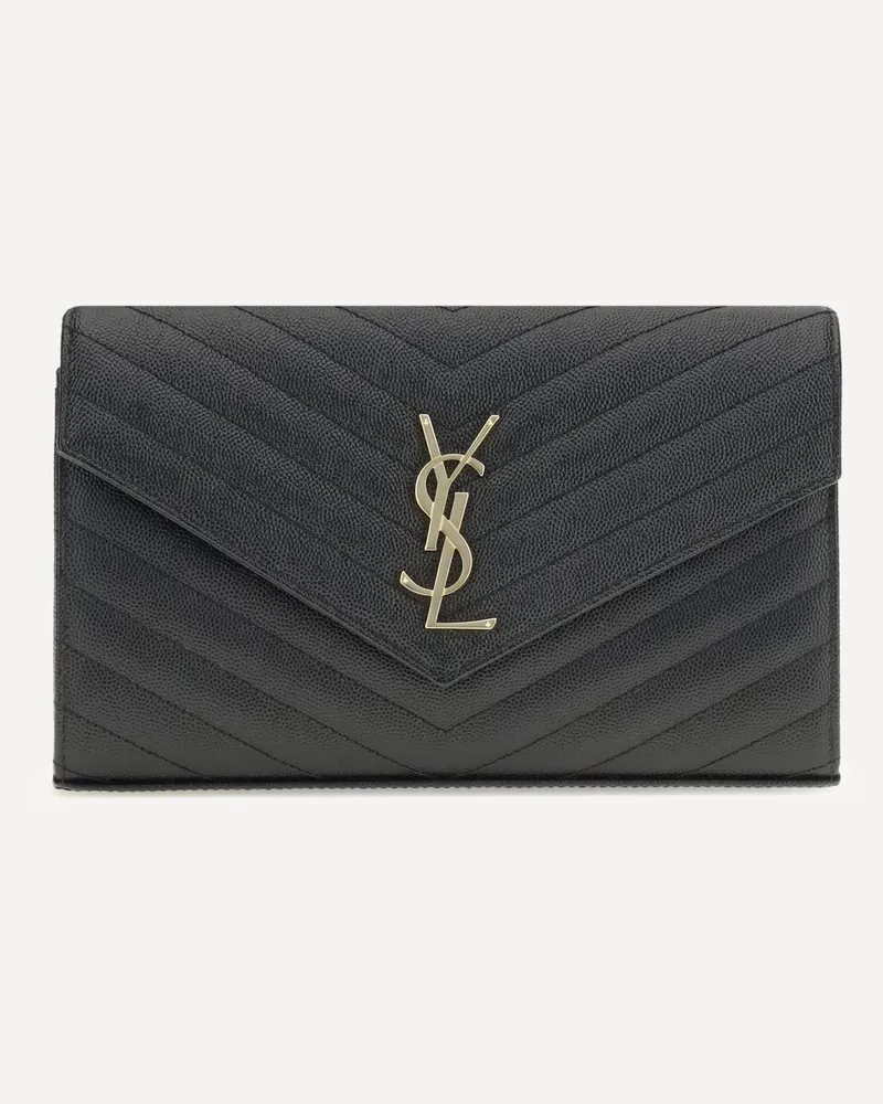 Saint Laurent Logoed Shoulder Bag Female Black