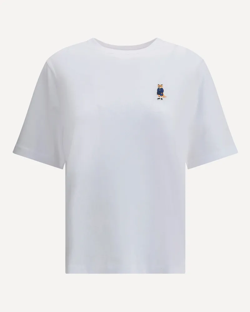 Kitsuné Dressed Fox T-Shirt Female White