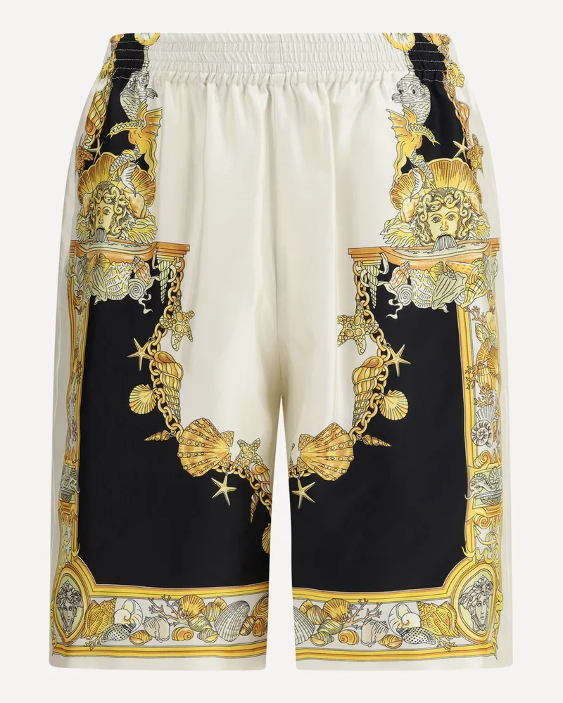 Versace Barocco Shorts Male Multicolour