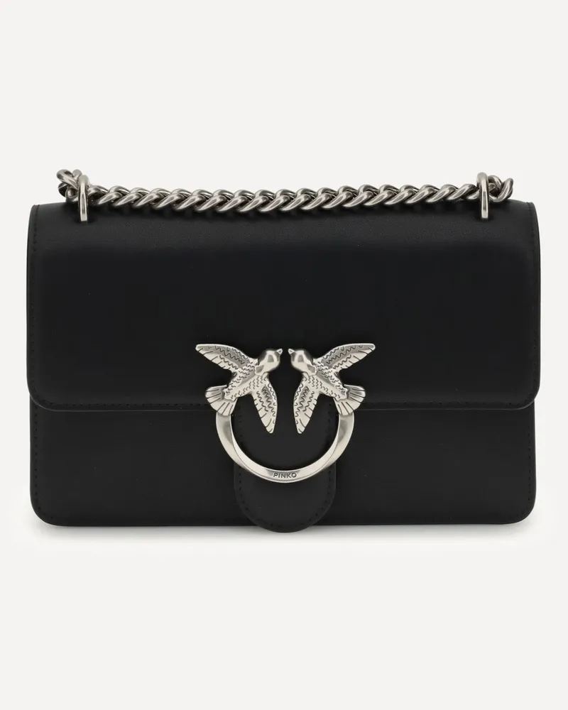 Pinko Love One Mini Shoulder Bag Female Black